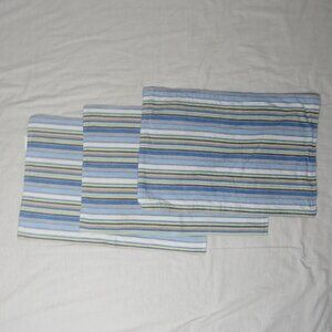 Dansk Blue Stripe Cotton Placemats 3